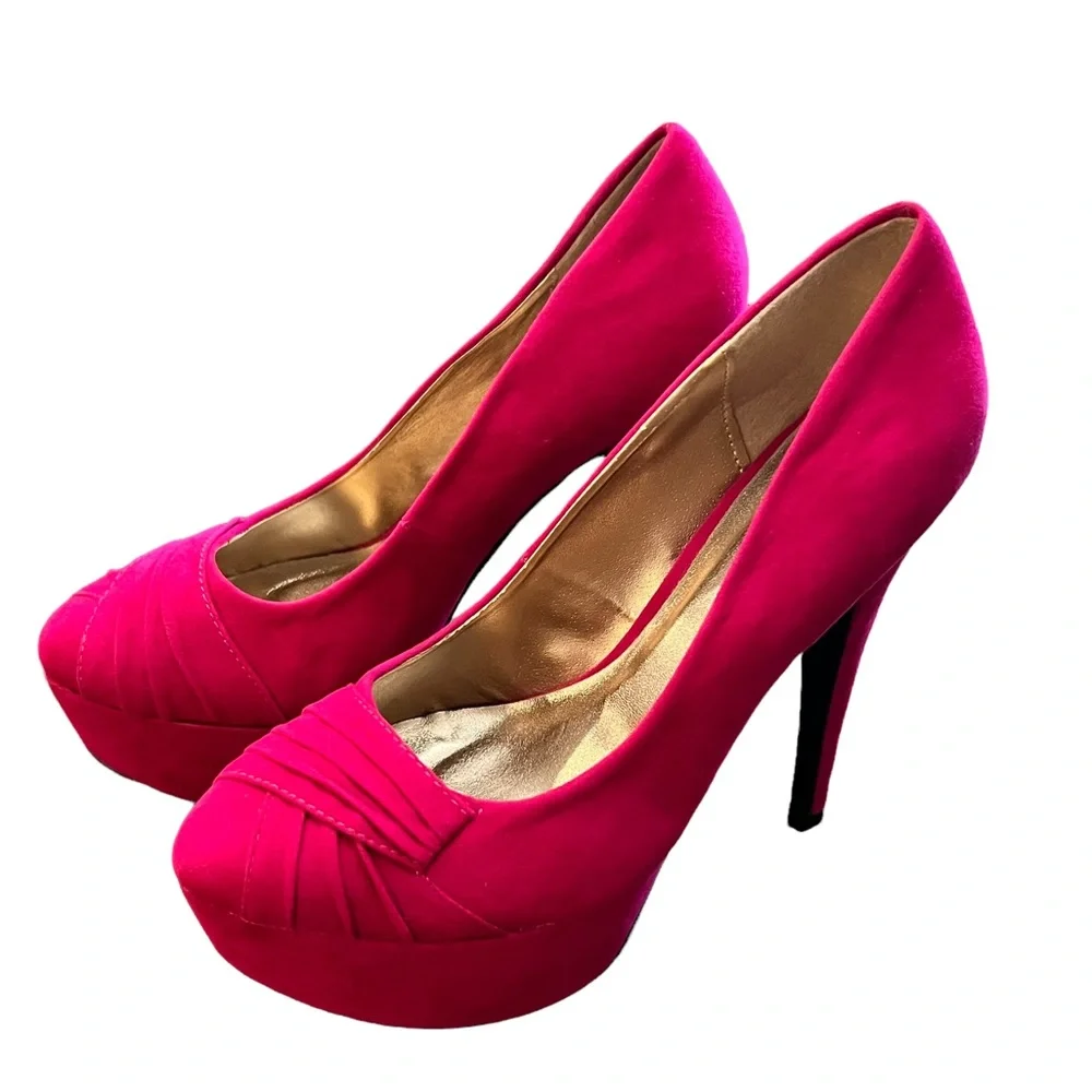 Qupid Brand High Heel Shoes - Picture 1 of 16